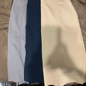 Van huesen knee length skirts size 6